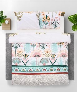 Lenjerie kingsize, bumbac,132 TC, Aria - imagine 2