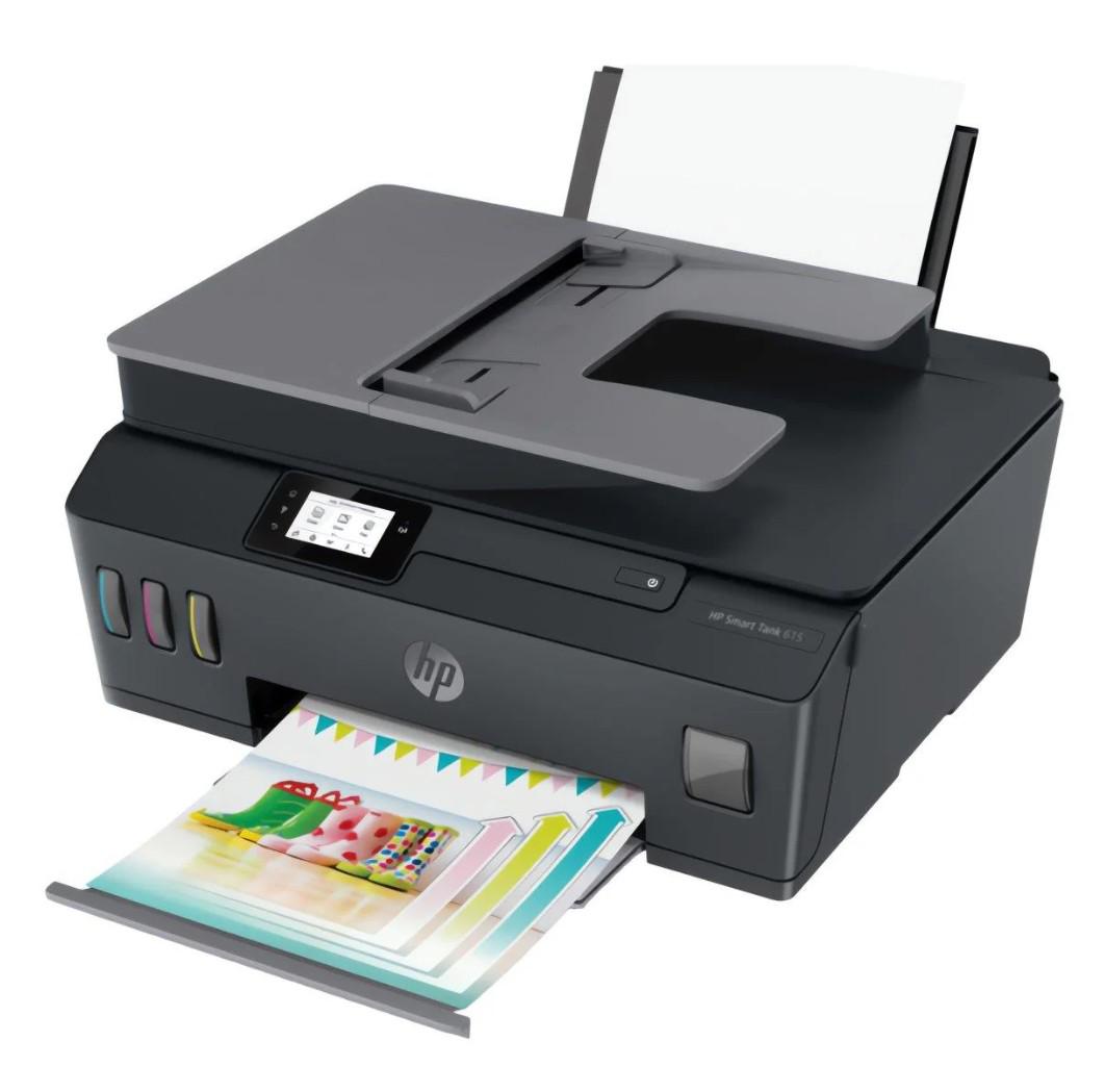 Multifunctional inkjet HP Smart Tank 615, format A4, Color, Duplex, - imagine 3