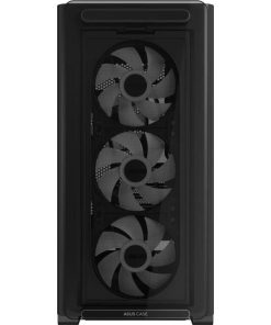 Carcasa ASUS A23 PLUS TG ARGB BLACK, RGB, Mid Tower, - imagine 7