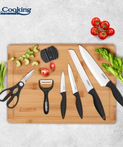 SET CUTITE DE BUCATARIE 8 PIESE, CARERA, COOKING BY HEINNER - imagine 3