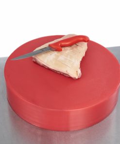CUTIT  DEZOSAT PROFESIONAL 18 CM, ROSU, CHEF LINE, COOKING - imagine 5
