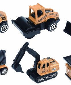 MACHETA DIE CAST, SET 6 UTILAJE, SCARA 1/64, 7.5CM, DIVERSE - imagine 3