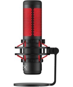 Microfon HP HyperX QuadCast, tip Condenser, USB, LED backlight