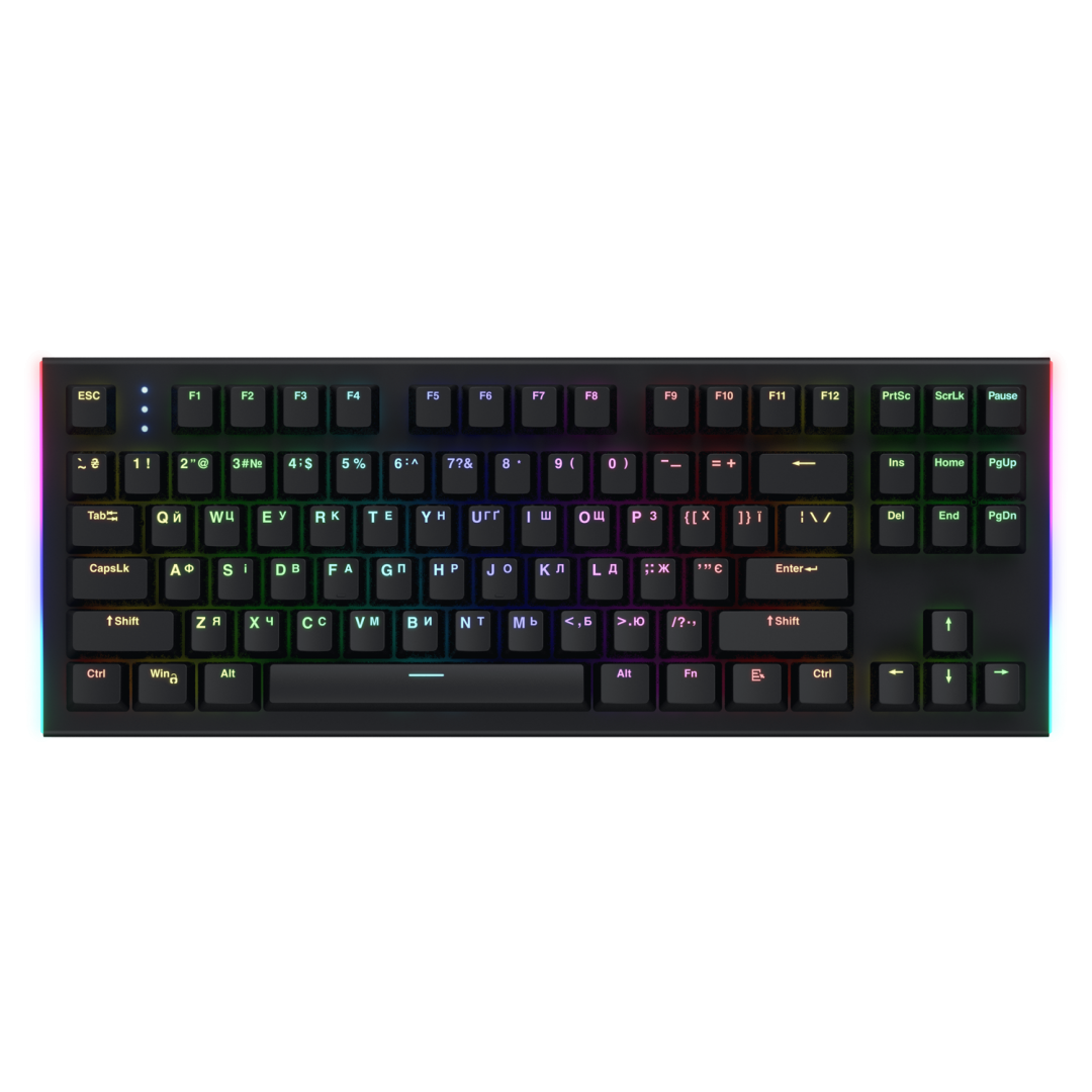 Tastatura Mecanica Gaming HATOR Gravity X TKL, RGB, USB, Negru - imagine 5
