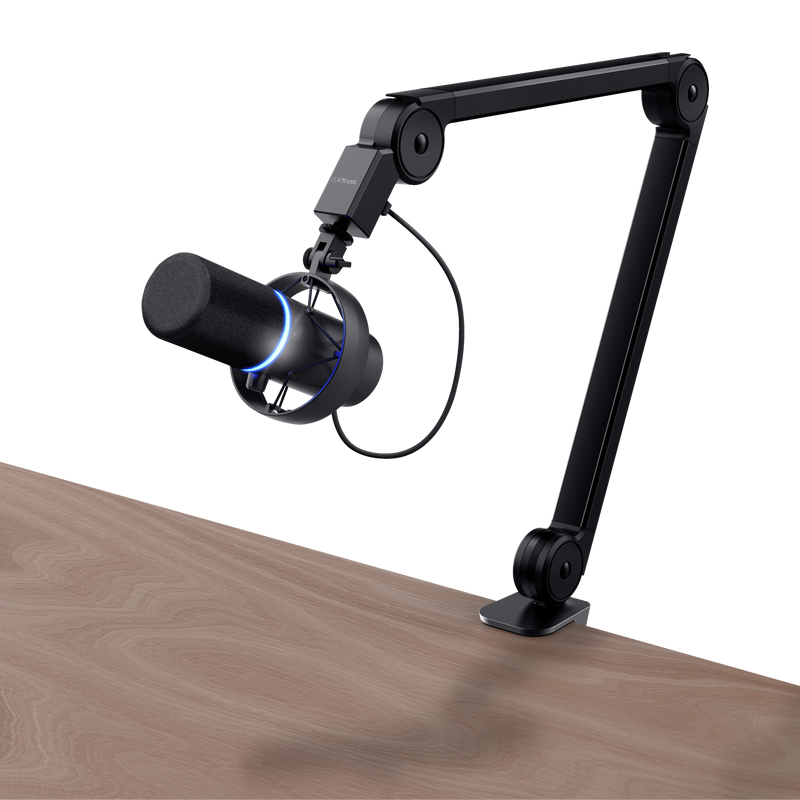 Microfon Trust GXT 255+ Onyx, tip Cardioid, USB, LED backlight - imagine 5