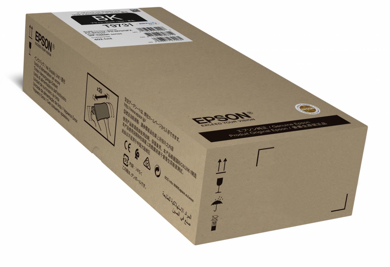 Cartus Epson WorkForce Pro WF-C869R Ink Pack XL, Black