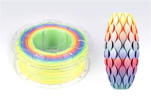 CREALITY CR PLA 3D Printer Filament, Rainbow, 1KG, Printing temperature: - imagine 4