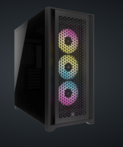 Carcasa Corsair iCUE 5000D RGB Airflow, RGB, Mid Tower, Black
