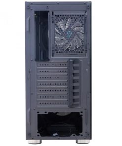 Carcasa SPACER SPCS-GC-RAINBOW, RGB, Mid Tower, Black - imagine 11