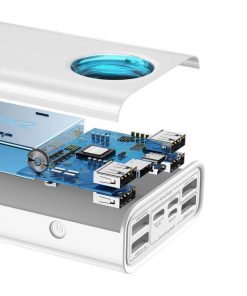 Baterie externa Baseus Ambilight, 30000mAh, PD 3.0 65W, 4 x - imagine 3