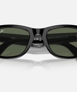 Ray-Ban Meta Wayfarer AI Glasses Shiny Black/G-15 Green - imagine 5