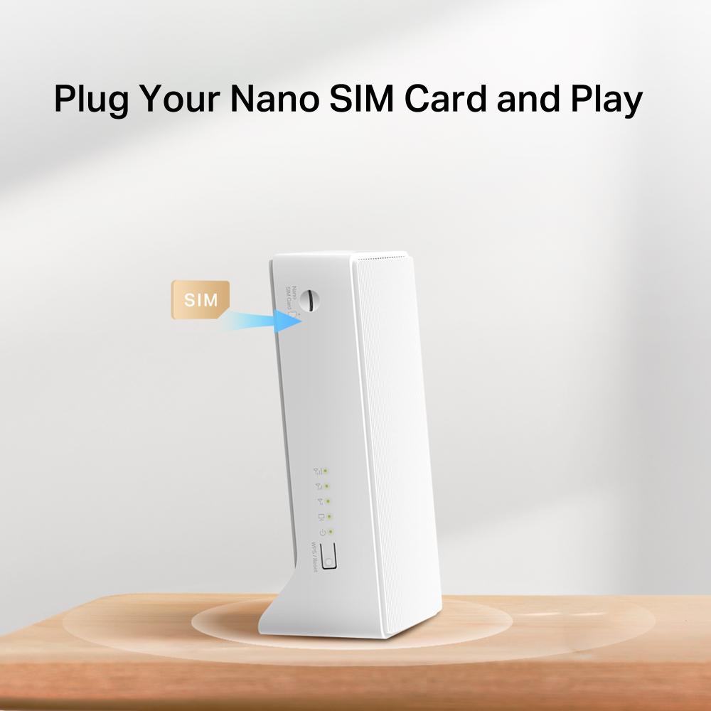 Mercusys wireless router 300Mbps 4G LTE MB110-4G, Standarde wireless: IEEE - imagine 3