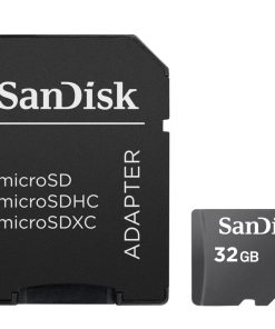 Card de Memorie MicroSDHC SanDisk 32GB, Adaptor SD, Class 4