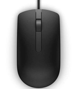 Mouse DELL MS116, cu fir, negru