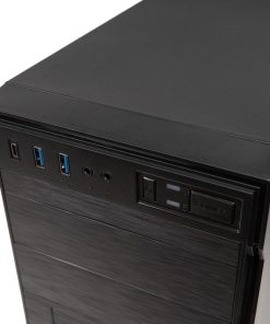 Carcasa SPACER Apollo, Mid Tower, Black - imagine 3