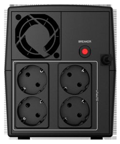 UPS NJOY Keen 2000, 2000VA/1200W, Line-interactive, 4 Prize Schuko cu - imagine 2