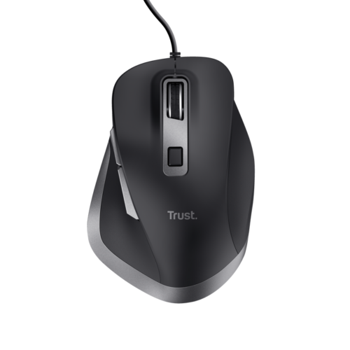 Mouse Trust Fyda, 5000 DPI, Negru