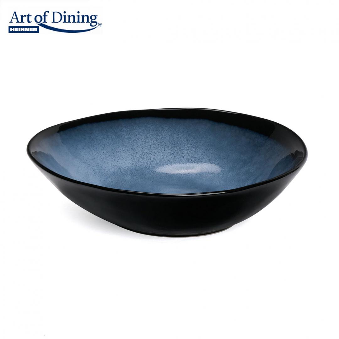 SET 6 BOLURI OVALE CERAMICA 20 CM, SERENITY, ART