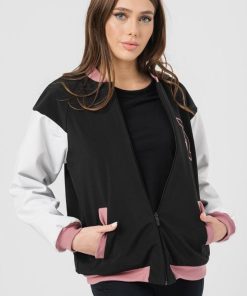 W JACHETA BOMBER  PINK  XS