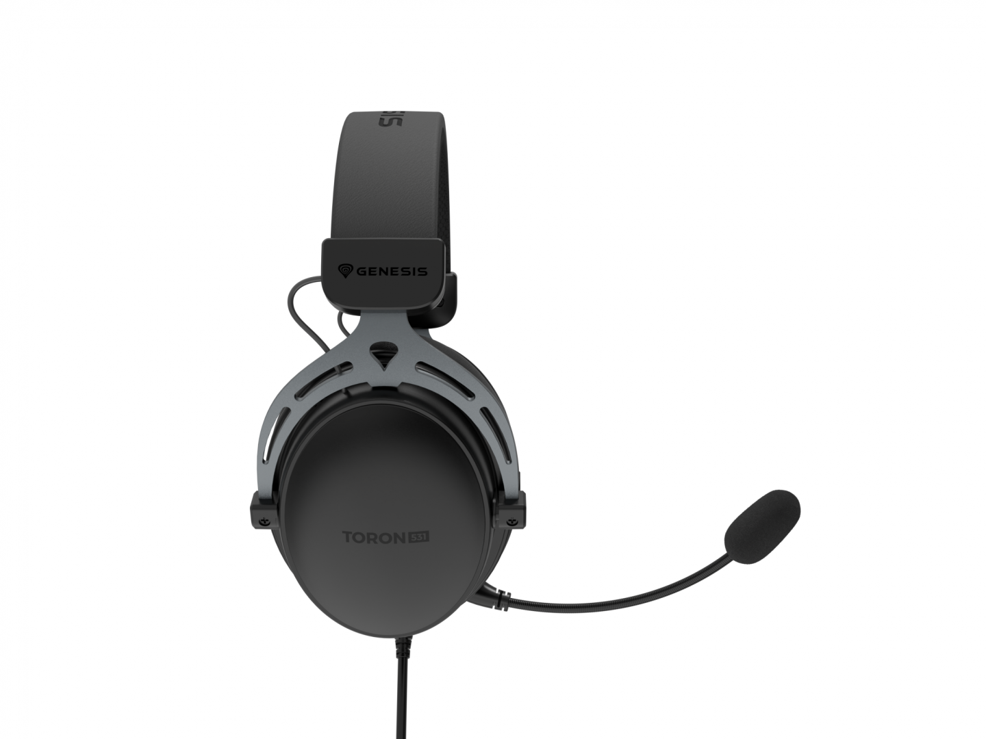 Casti Gaming Head-band Genesis TORON 531, Wired, Noise-canceling, Negru - imagine 3