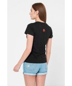 TSHIRT CASUAL F DOAMNA CU... BLACK-XS - imagine 2