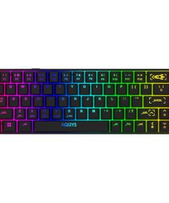 Tastatura Mecanica Gaming AQIRYS Mira, RGB, Wireless, negru