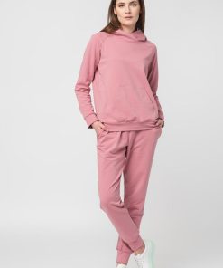 HANORAC COTON RAGLAN FEMEI PINK-XL - imagine 4