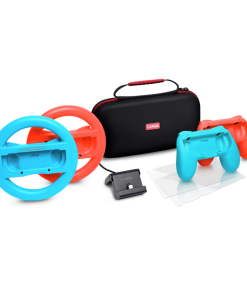 Pachet accesorii Trust pentru conosola Nintendo Switch, pachetul contine: husa