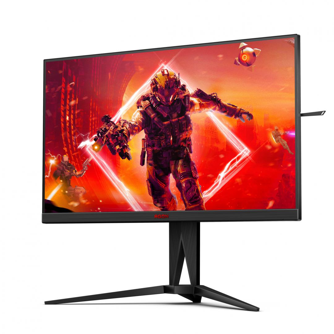 Monitor Consumer AOC AG325QZN/EU, 31.5", 2560 x 1440 pixeli, Black, - imagine 4