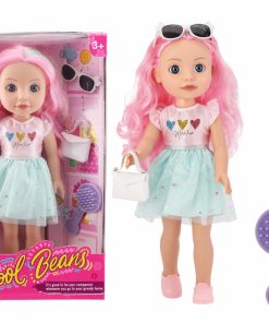 PAPUSA FASHION CU ACCESORII, ROZ