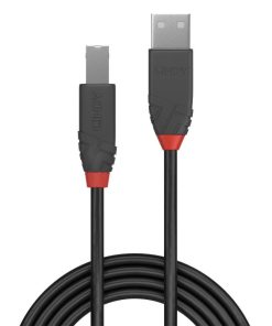 Cablu transfer Lindy LY-36674, USB 2.0 Type A to B, - imagine 2