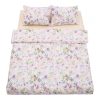 Lenjerie dubla 100% bumbac,4 piese, Alma