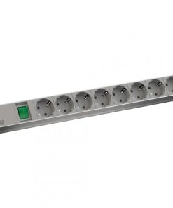 Bachmann IT  PDU 8 x prize Schuko, 1x Switch