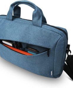 Geanta laptop Lenovo Casual Toploader T210, 15.6", Blue, rezistent la - imagine 2