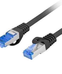 Patch cord Cat.6A S/FTP LSZH CCA 20 m negru, Fluke - imagine 2