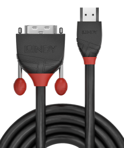 Cablu Lindy HDMI to DVI-D Cable, lungime 5m, rezolutie maxima