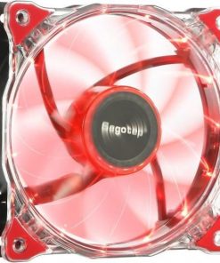 Ventilator Carcasa SEGOTEP POLAR WIND RED, 12 cm, 1100 RPM - imagine 2