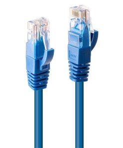 Cablu retea Lindy LY-48018, 2m Cat.6 U/UTP, Blue - imagine 2