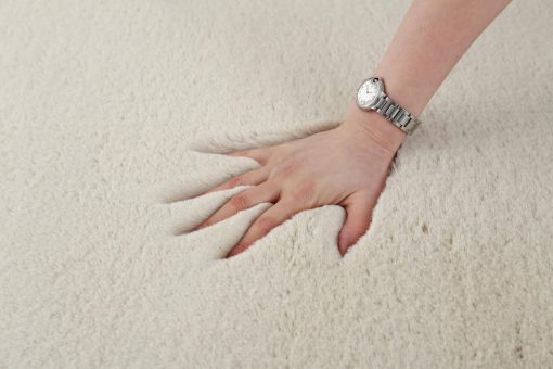 Covor Heinner Shaggy soft blanita Crem 50x90 cm - imagine 4