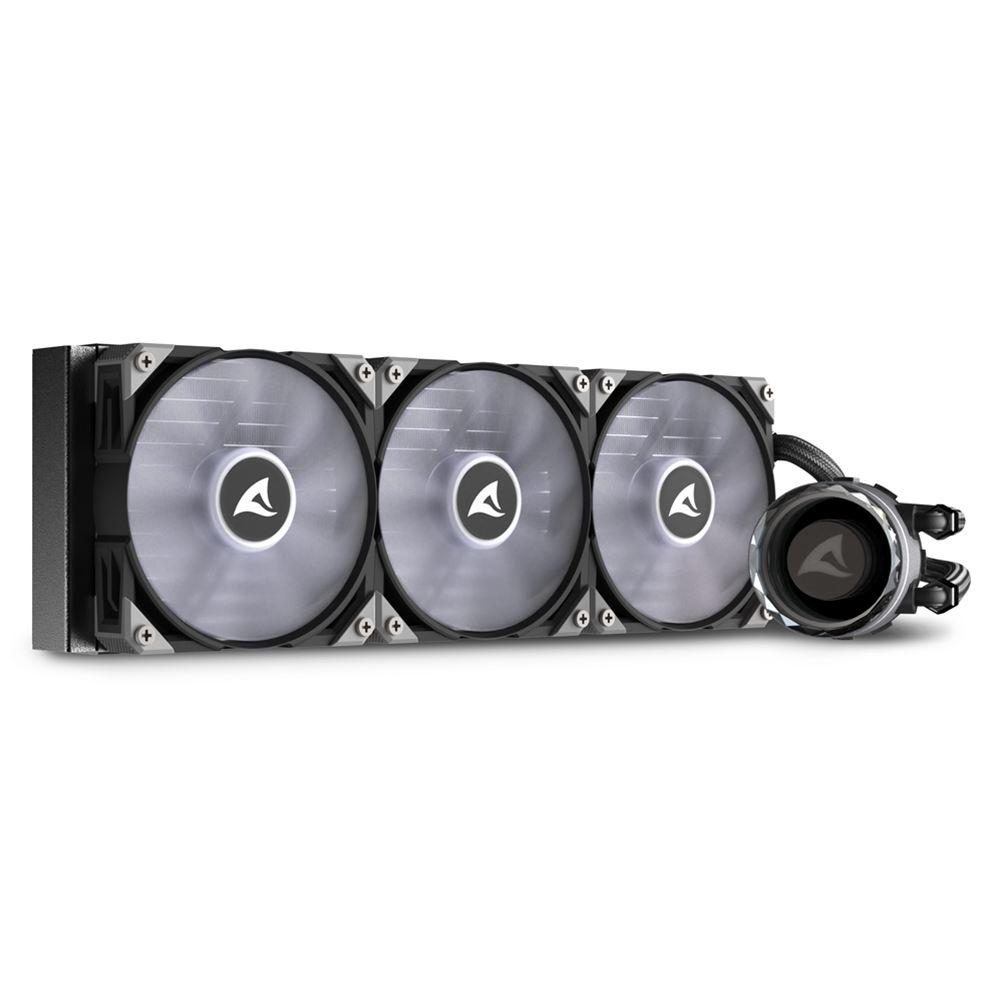 Cooler Procesor Sharkoon S90 RGB AIO, Lichid, 12 cm, 3 - imagine 3