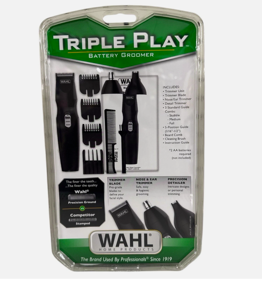 Wahl Triple Play Battery Groomer - imagine 3