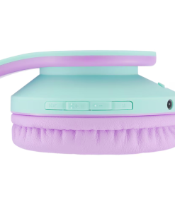 Casti Over-ear PowerLocus KidsCat, Wireless/Wired, Multicolor - imagine 4
