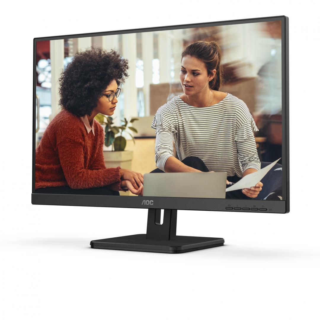 Monitor Consumer AOC Q27E3UAM, 27", 2560 x 1440 pixeli, Black, - imagine 4