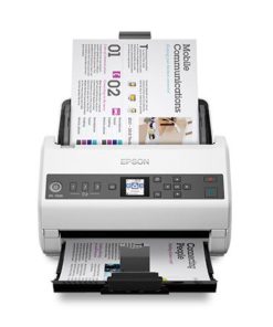 Scanner Epson DS-730N, dimensiune A4, tip sheetfed, viteza scanare: 40