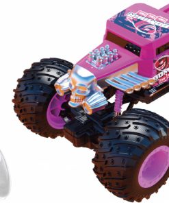 MASINUTA CU TELECOMANDA TIP CAMION BEAST RUNNERS, SCARA 1/24, 21CM,