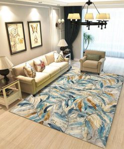 Covor Heinner cu print digital 3D 70x140 cm Leafs - imagine 2