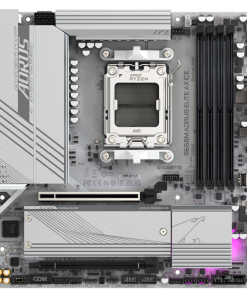 Placa de baza Gigabyte B650M AORUS ELITE AX ICE, Socket - imagine 2