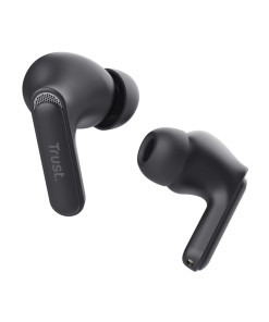 Casti In-ear Trust Yavi, Wireless, Negru - imagine 2