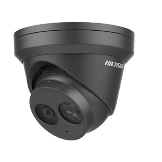 Camera supraveghere Hikvision IP turret DS-2CD2343G2-IU(2.8mm)(BLACK), 4MP, culoare neagra, Acusens