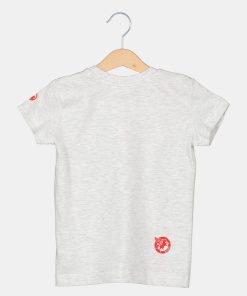TRICOU CASUAL BICICLETE FAMILIE COPII LIGHT GREY-S